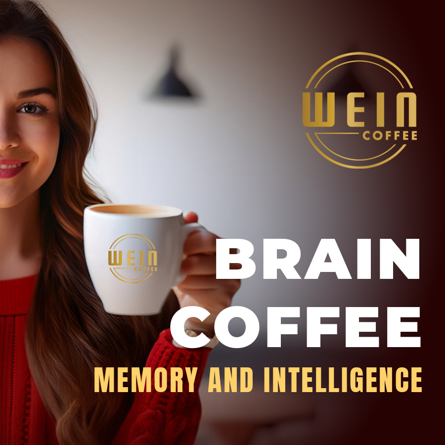 DR. BRAIN COFFEE 6 IN 1 - BOOST BRAIN POWER - BLACK COFFEE 6 IN 1